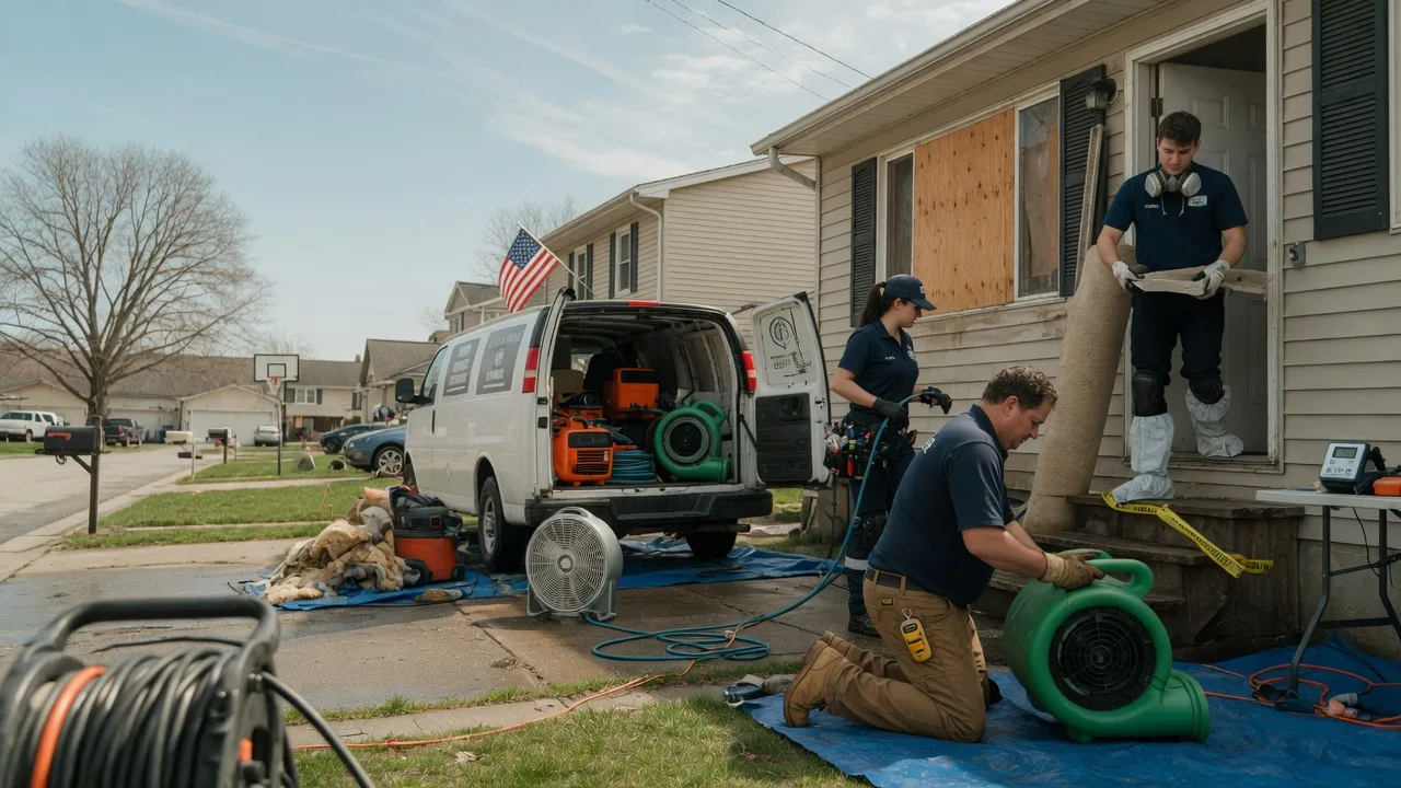 Water Damage Restoration in Round Rock, TX near me